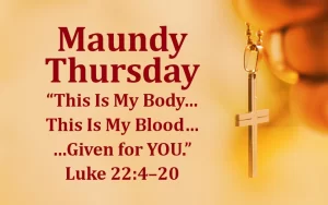 Maundy Thursday