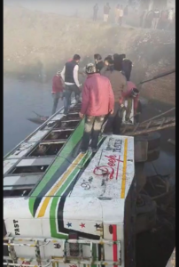 Punjab Bus-Truck Crash