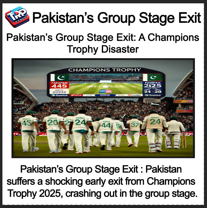 Pakistan’s Group Stage Exit